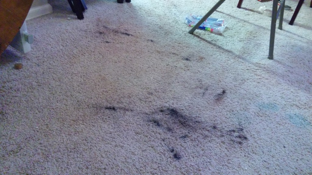 Turns out this was the wrong shade of Mascara for the carpet