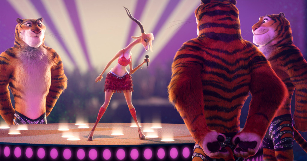 Tigers also wear stripper shorts. Again, perfectly logical